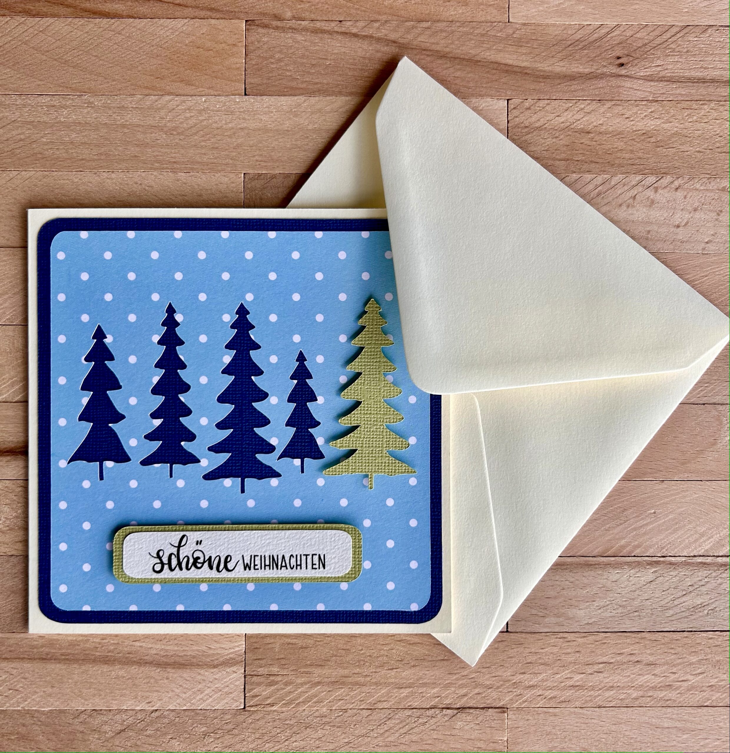 Weihnachtskarten "Schneegestöber" – Bild 3