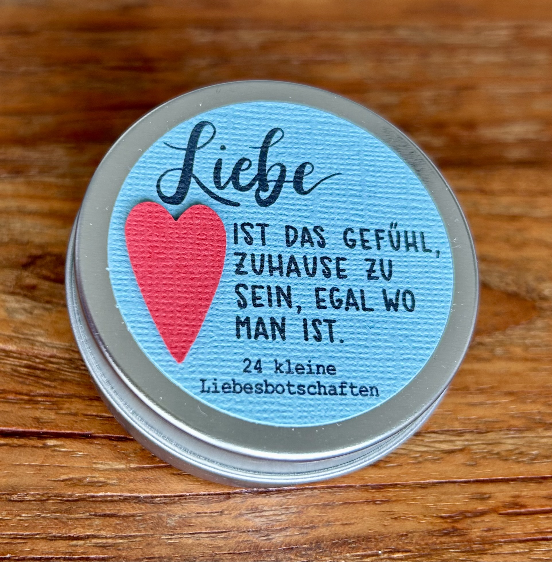 Liebe aus der Dose